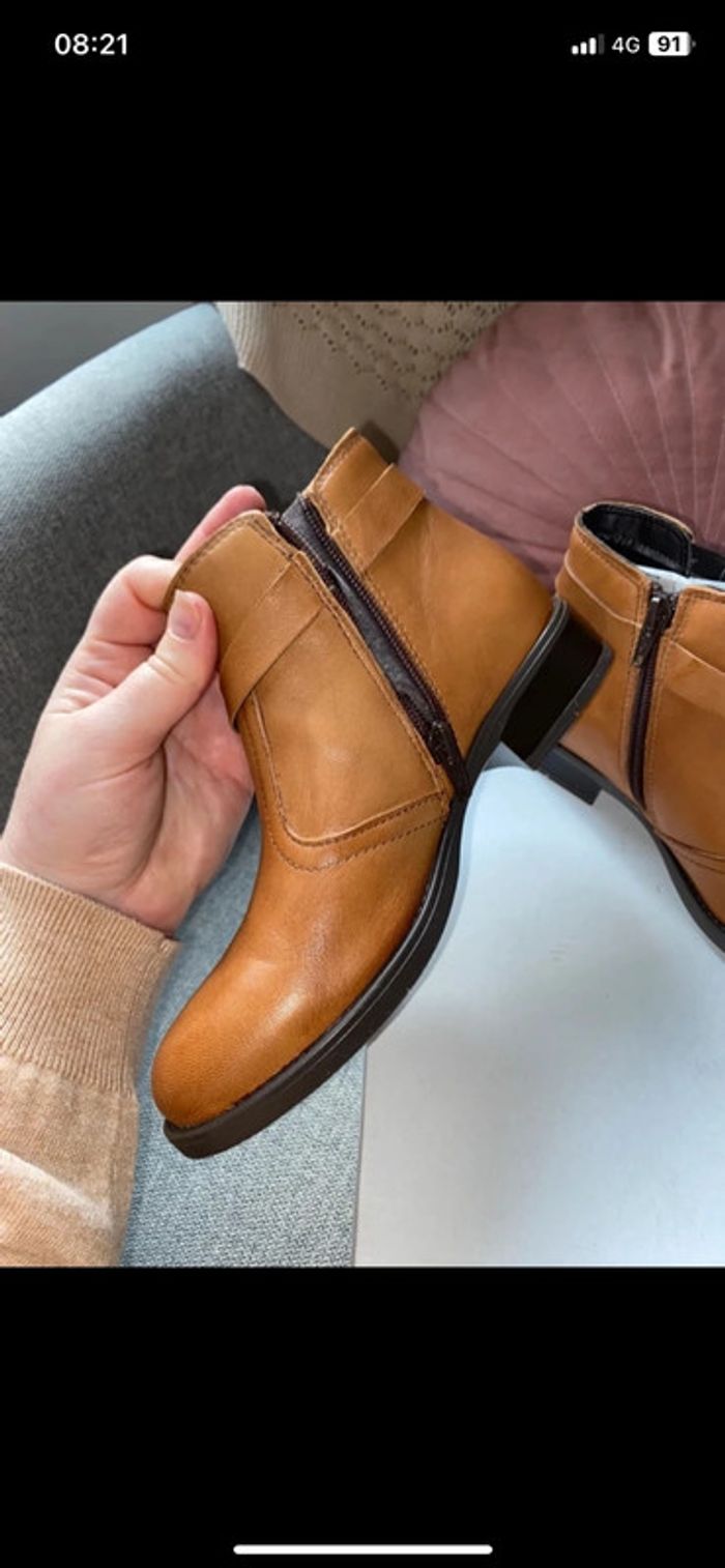 Bottines fille dpam taille 32 neuves - photo numéro 4