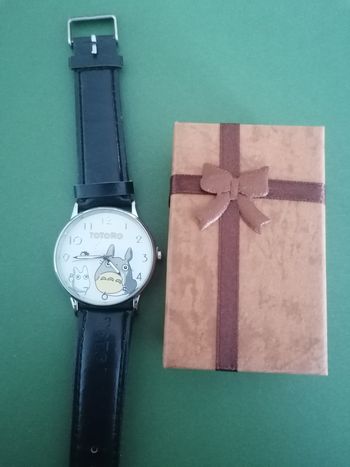 Montre Totoro grand cadran neuve bracelet cuir