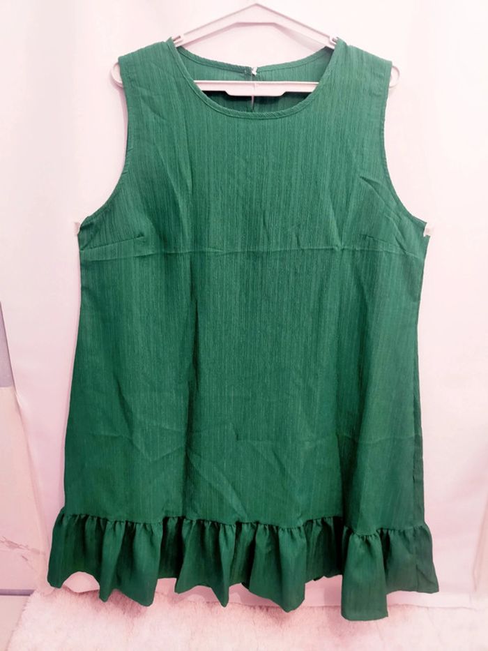 🌿 Robe d'été verte - Taille XL - Neuve 🌿 - photo numéro 2