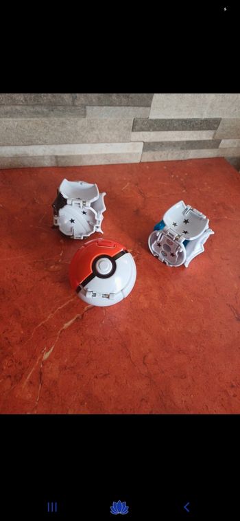 Lot de 3 Pokeball
