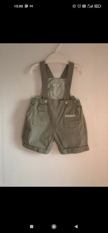 Salopette sergent major 6 mois