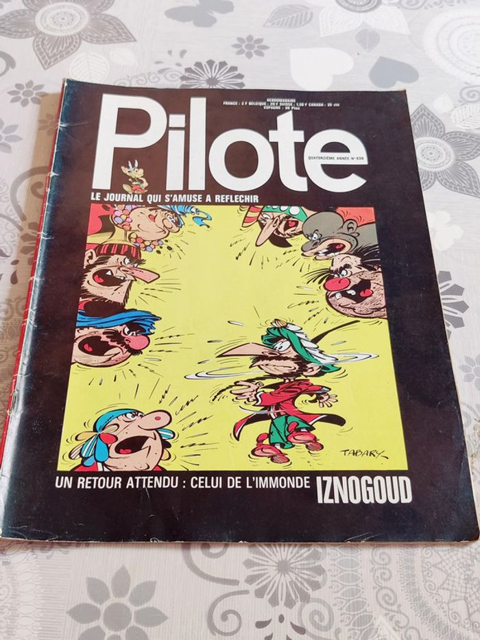 Pilote Numéro 639 (03/02/1972) 52 pages - Complet