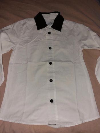 Chemise blanche 4ans