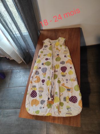 Gigoteuse mi saison 18-24 mois
