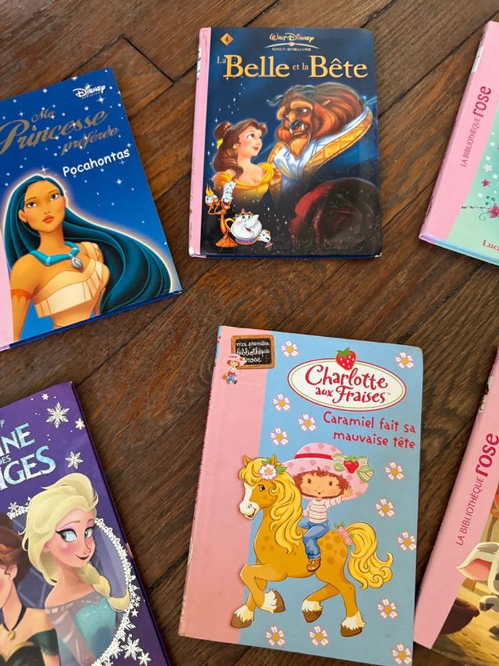 Lot 6 livres bibliothèque rose - photo numéro 3