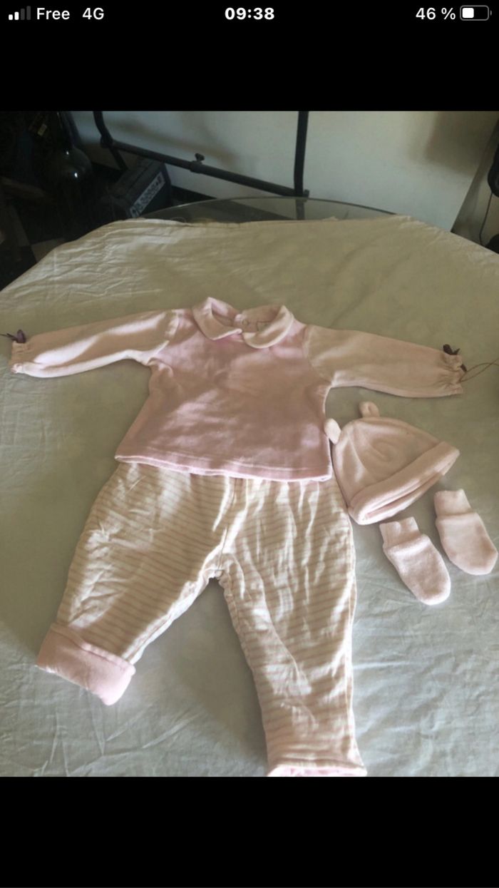 Ensemble vêtements bébé fille
