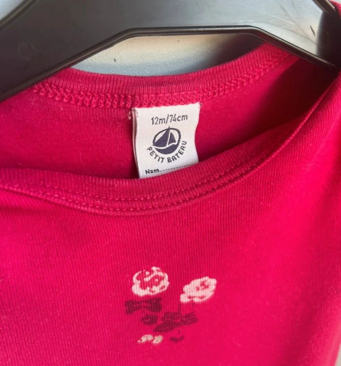 🌸 Body Petit Bateau 🌊 | 12 mois | Manches courtes – Très bon état - photo numéro 6