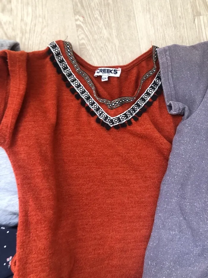 Lot 26 vêtements fille 8-9 ans - photo numéro 8