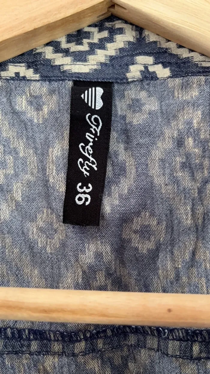 Chemise Firefly (crème), S / 36 / 8 - photo numéro 2