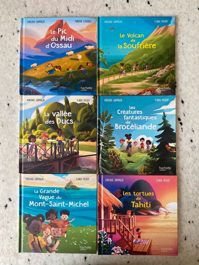 Lot 6 livres Merveilles de France - photo numéro 2