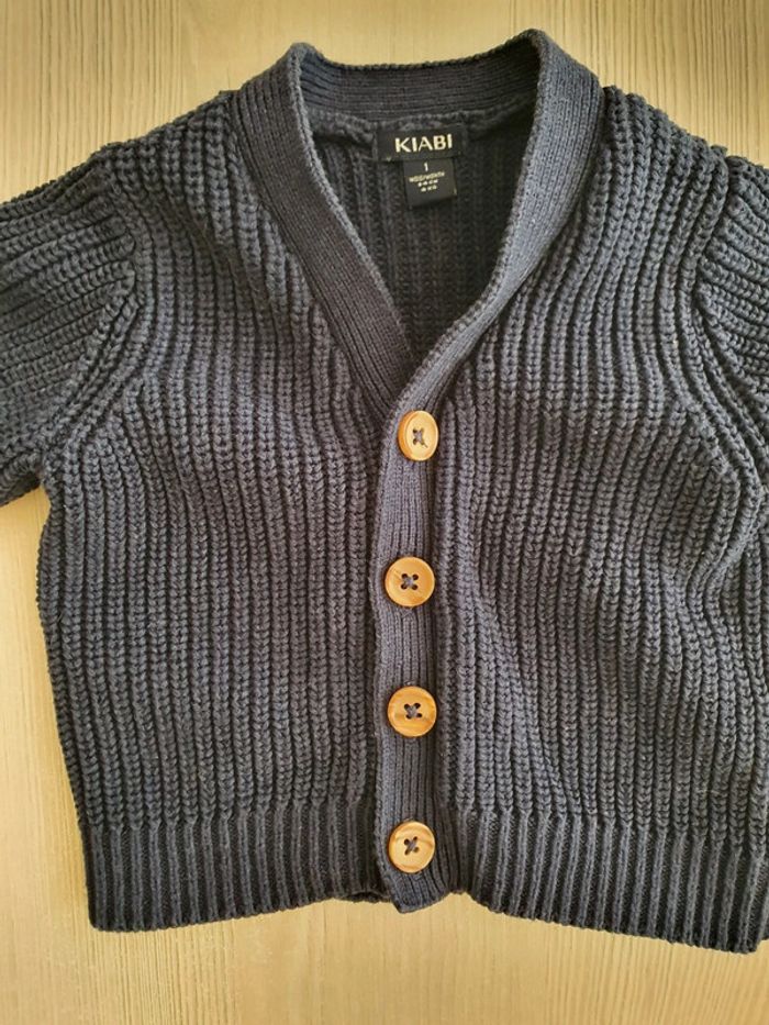 Gilet bleu marine - photo numéro 3