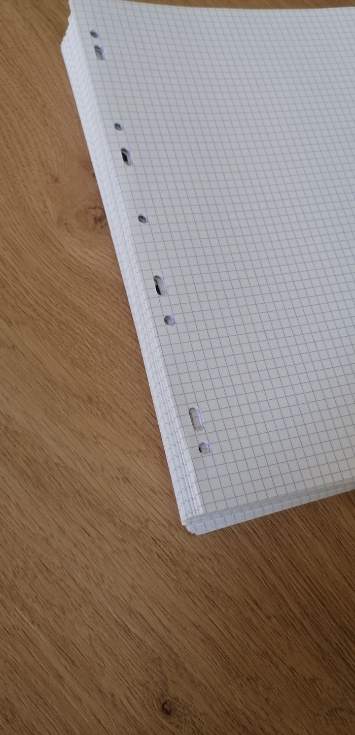 Lot copie double et feuille simple petit carreau - photo numéro 3