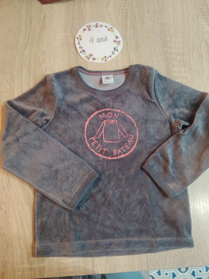 Lot de 2 pyjamas fille 4 ans petit bateau - photo numéro 8