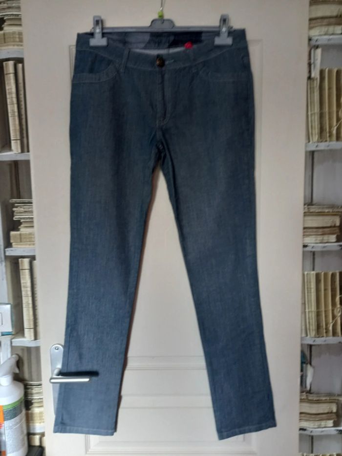 Jean bleu/ gris taille 42 - photo numéro 2