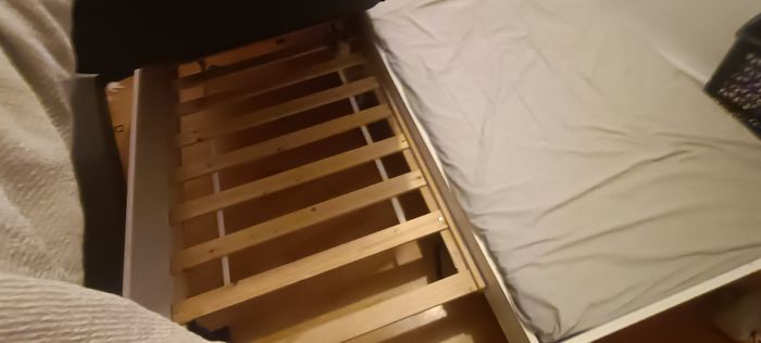 Lit gigogne +2 matelas et draps - photo numéro 6