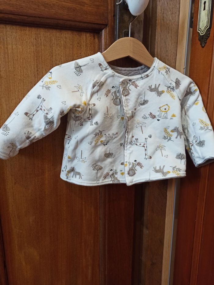 Veste réversible Petit Béguin T 6M - photo numéro 3