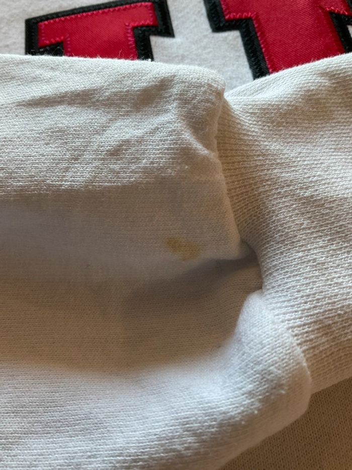 Sweat universitaire à col rond blanc pour homme Champion SUU taille S 252 - photo numéro 6