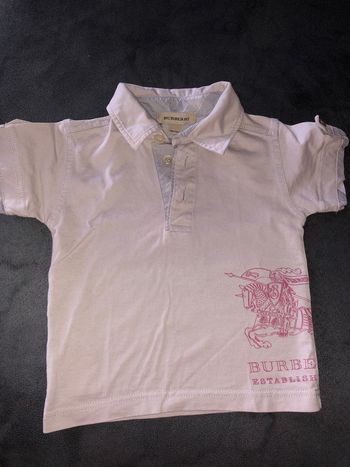 T-shirt  polo burberry