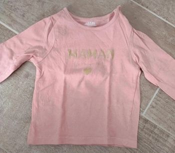 T shirt manches longues Kiabi 3mois