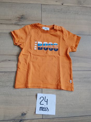 T-shirt manches courtes bébé garçon 2 ans boss 
