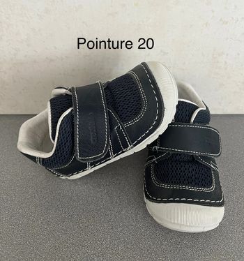 Chaussures sneakers à scratch pointure 20 Crescendo