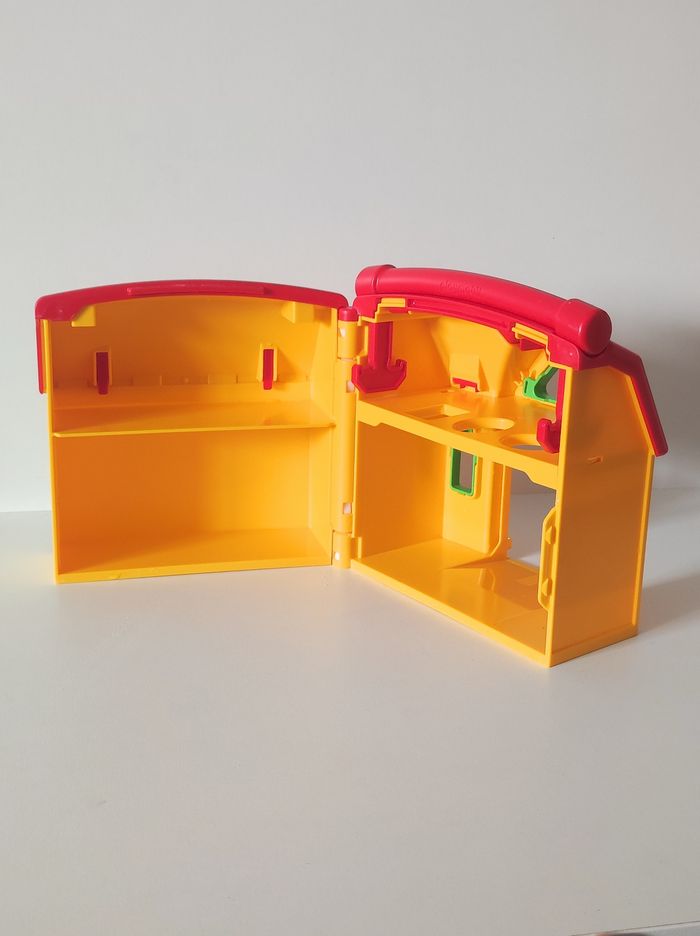Maison jaune rouge vert / Playmobil 123 - photo numéro 2