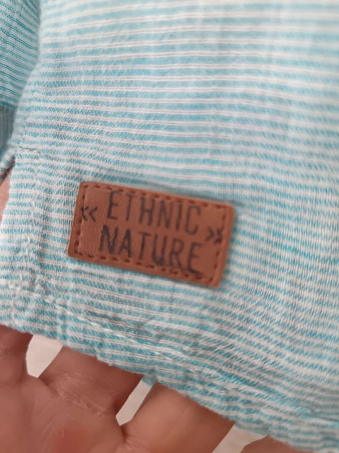 Chemise 24 mois garçon col mao - photo numéro 3