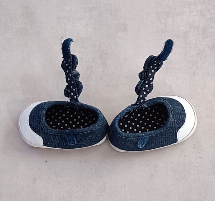 Chaussures bébé fille jeans - 18 - photo numéro 6