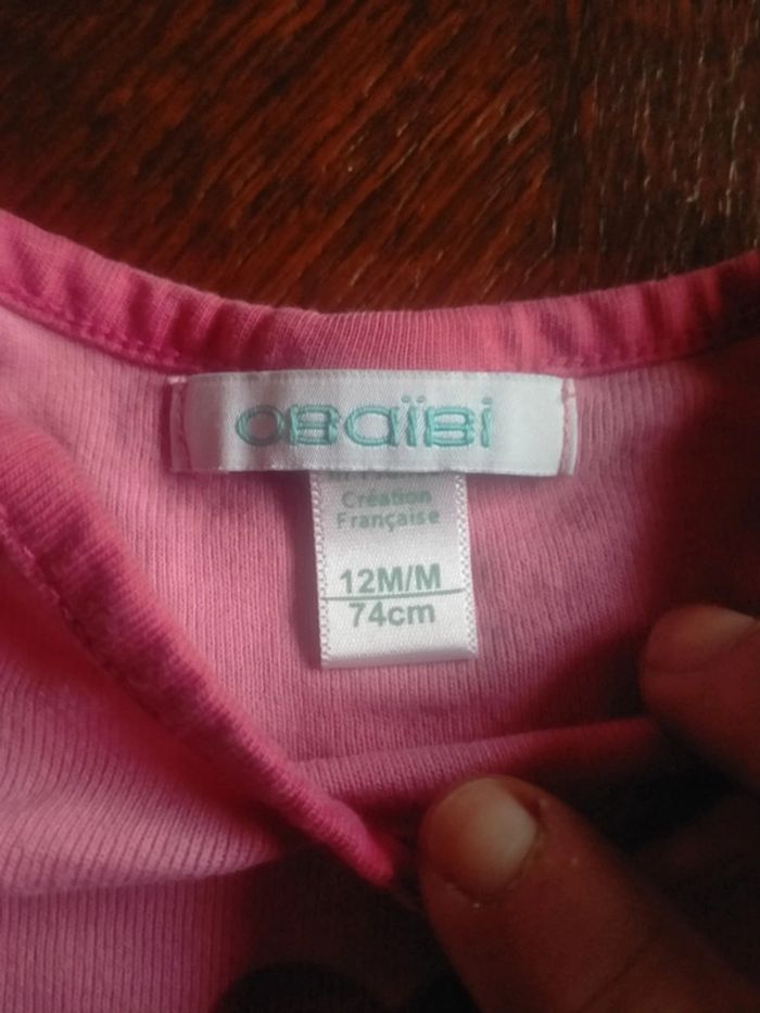 Body 12 mois 74 cm - photo numéro 2