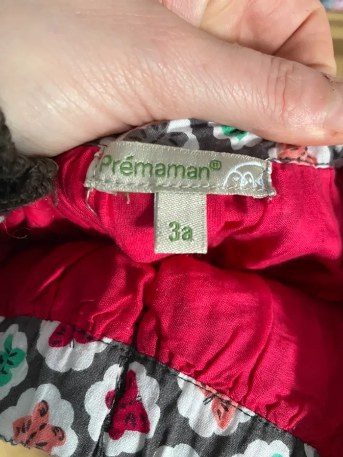 Jupe prémaman rose papillon multicolore - photo numéro 7