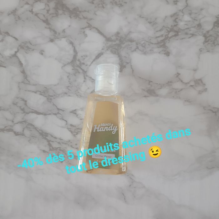 Merci Handy gel mains nettoyant pailleté 30mL