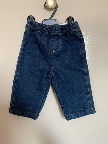 Jean bleu 6 mois