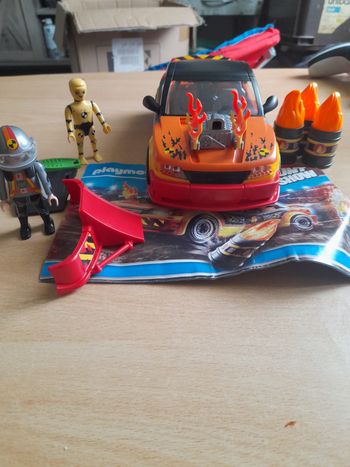 Voiture crash test playmobil