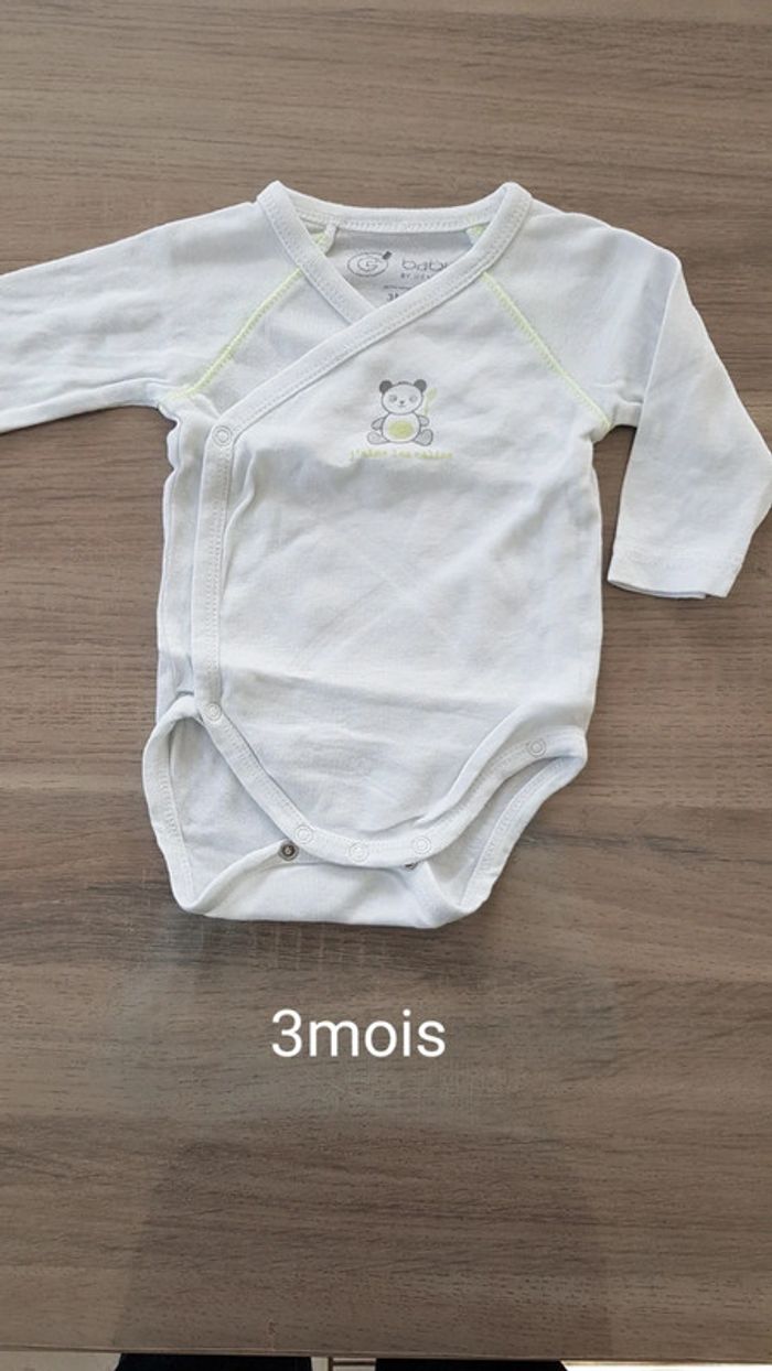 lot 4 bodys 3 mois - photo numéro 5