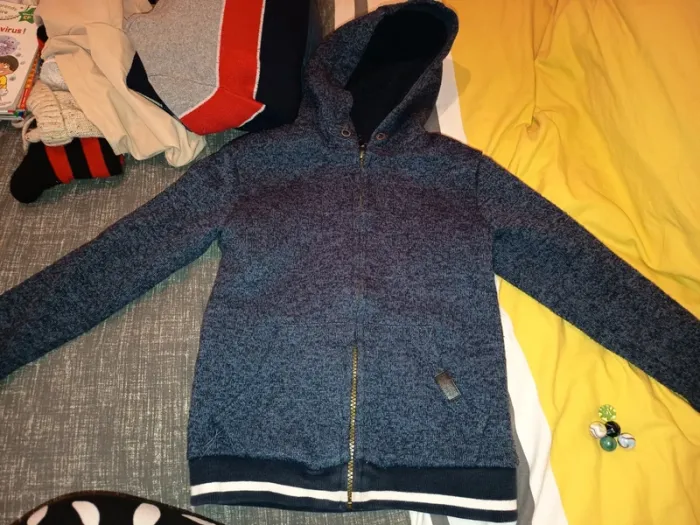 Veste doublée à capuche 8 ans garçon - photo numéro 2