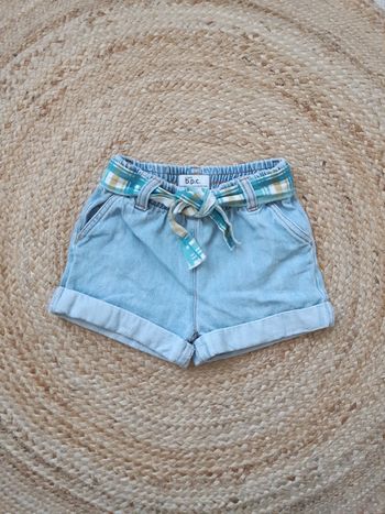 Short en jean BPC 128 cm