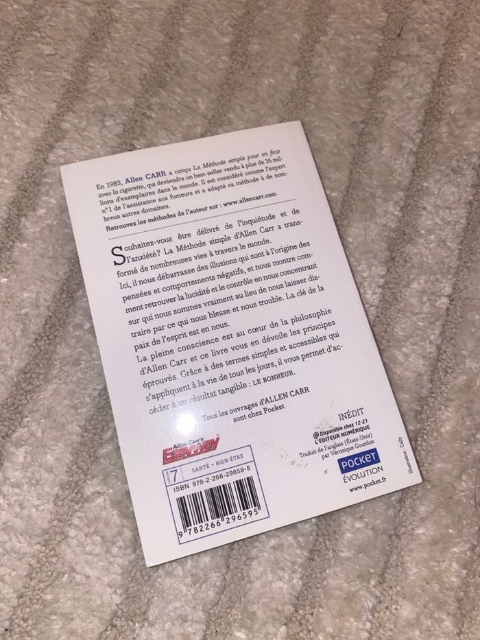 Livre « Se libérer de ses peurs et de ses inquiétudes » - photo numéro 2