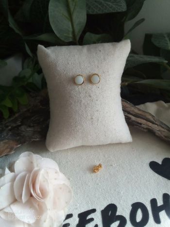 Boucles d'oreilles bohèmes Amazonite pierres naturelles