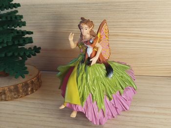 PAPO cavalière elfe fée  et son renard figurine personnage