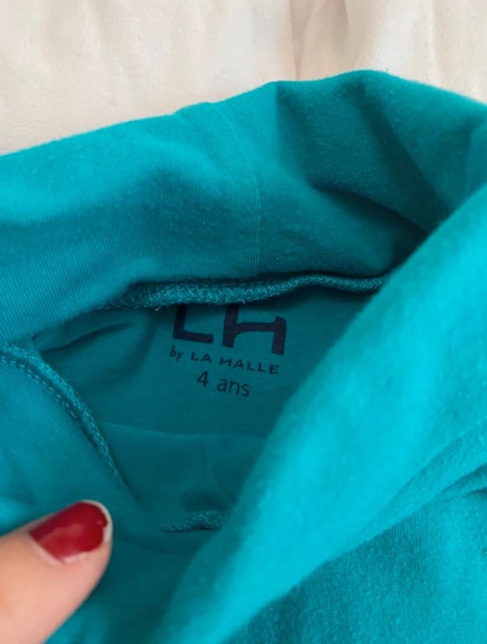 Lot de 5 sous pulls cols roulés 4 ans - photo numéro 3