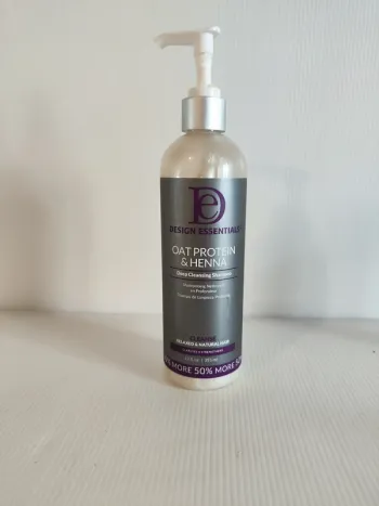 Design essentials oat protein & Henna shampooing nettoyant en profondeur 355mL valeur 16€