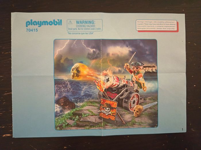 Pirate et canon Playmobil 70415 - photo numéro 2