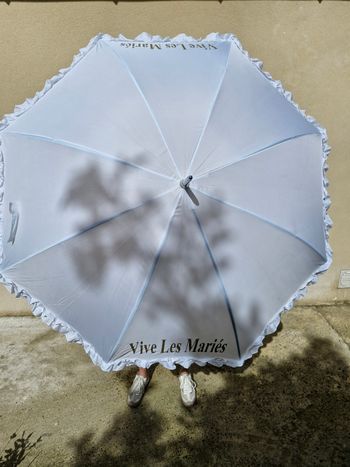 Parapluie pour mariage