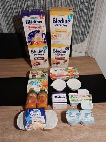 Lots alimentation bébé
