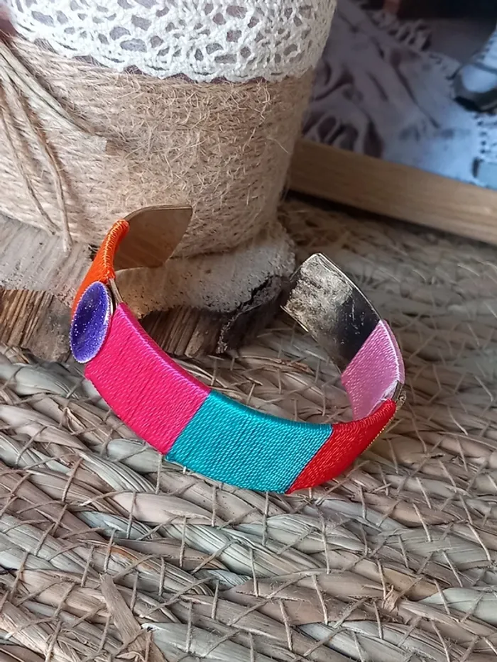Bracelet ikita demi jonc neuf - photo numéro 4