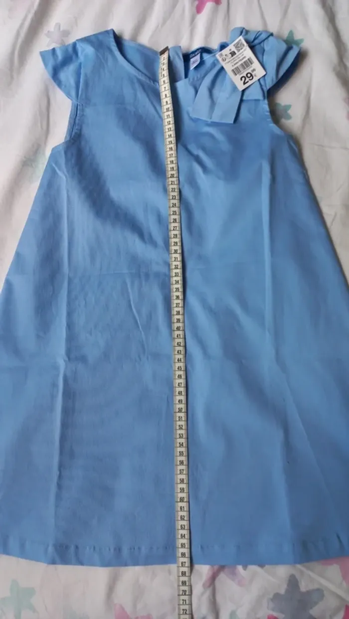 Robe bleue okaïdi t 8ans neuve - photo numéro 7