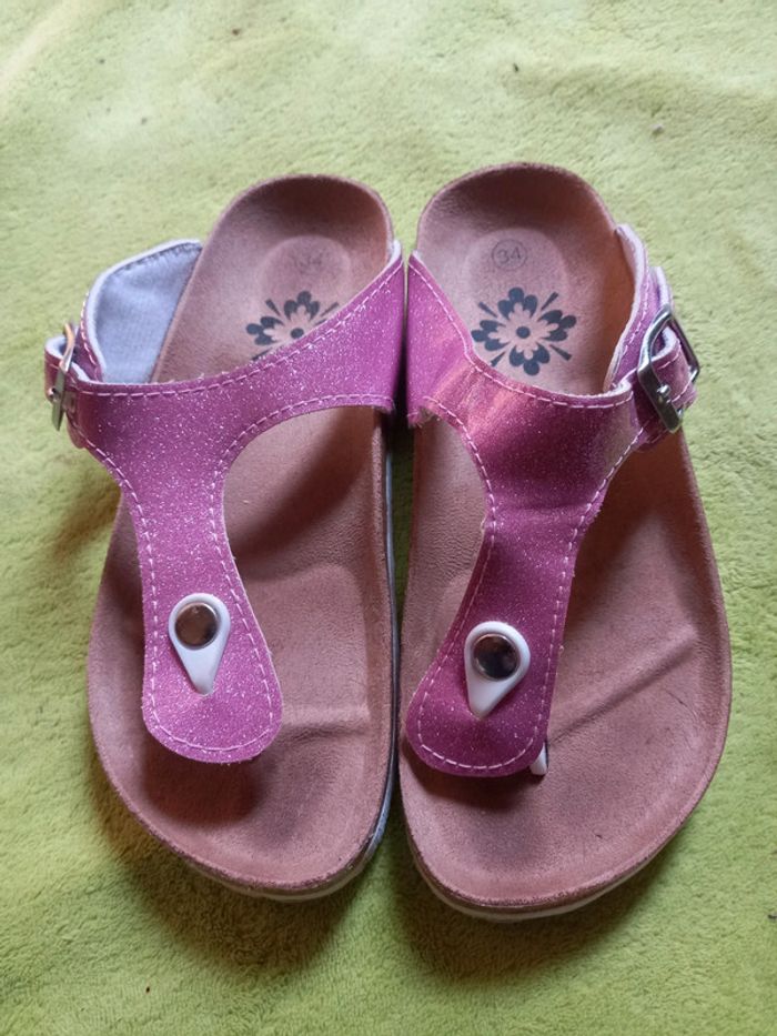 Tongs fille 34 - photo numéro 2