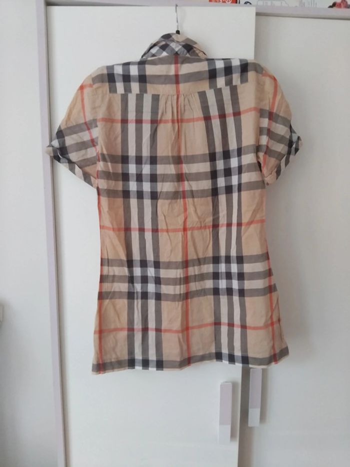 Blouse Burberry t14ans 100%coton - photo numéro 7