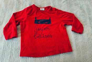 Tee shirt manche longue super bêtises