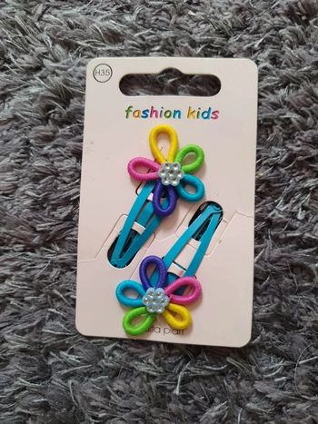 Barrettes fillette